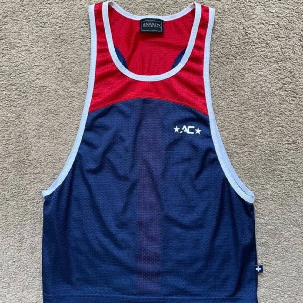 Andrew Christian Mesh Tank Top